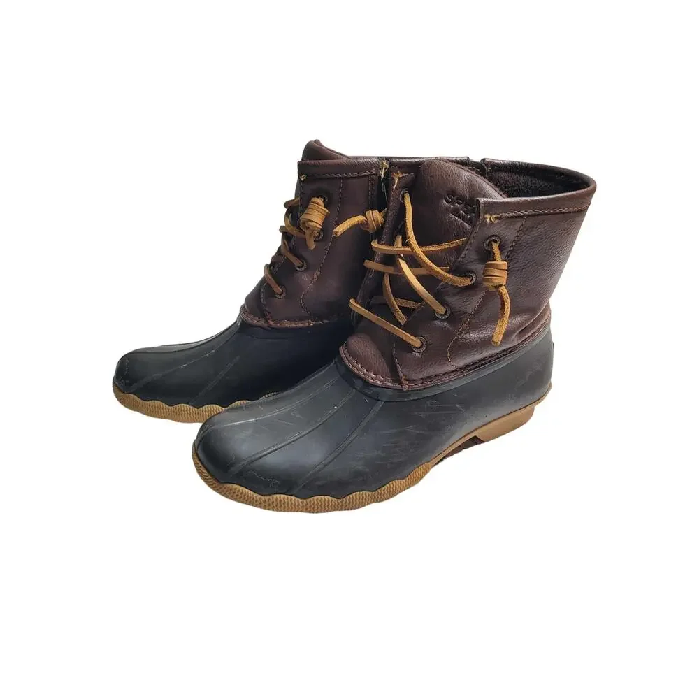 Sperry Girls‎ Saltwater Boot Size 4M Outdoor Preppy